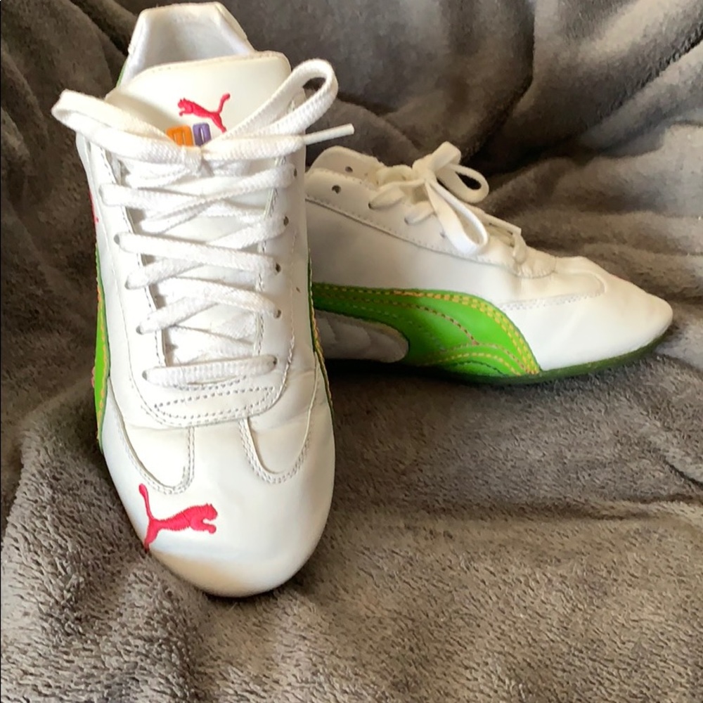 Colorful puma sneaker